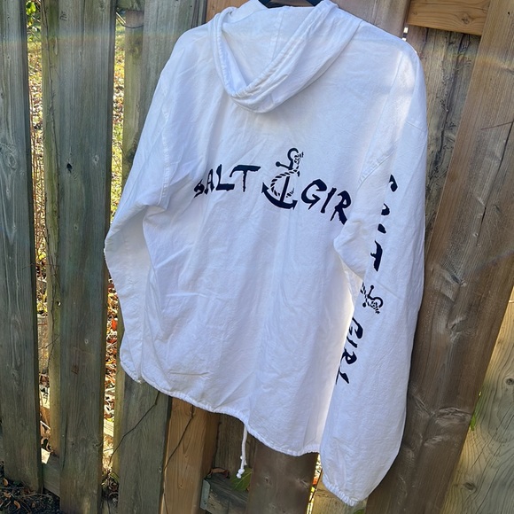 Salt Girl Cotton Seed lightweight Shacket - Picture 10 of 11